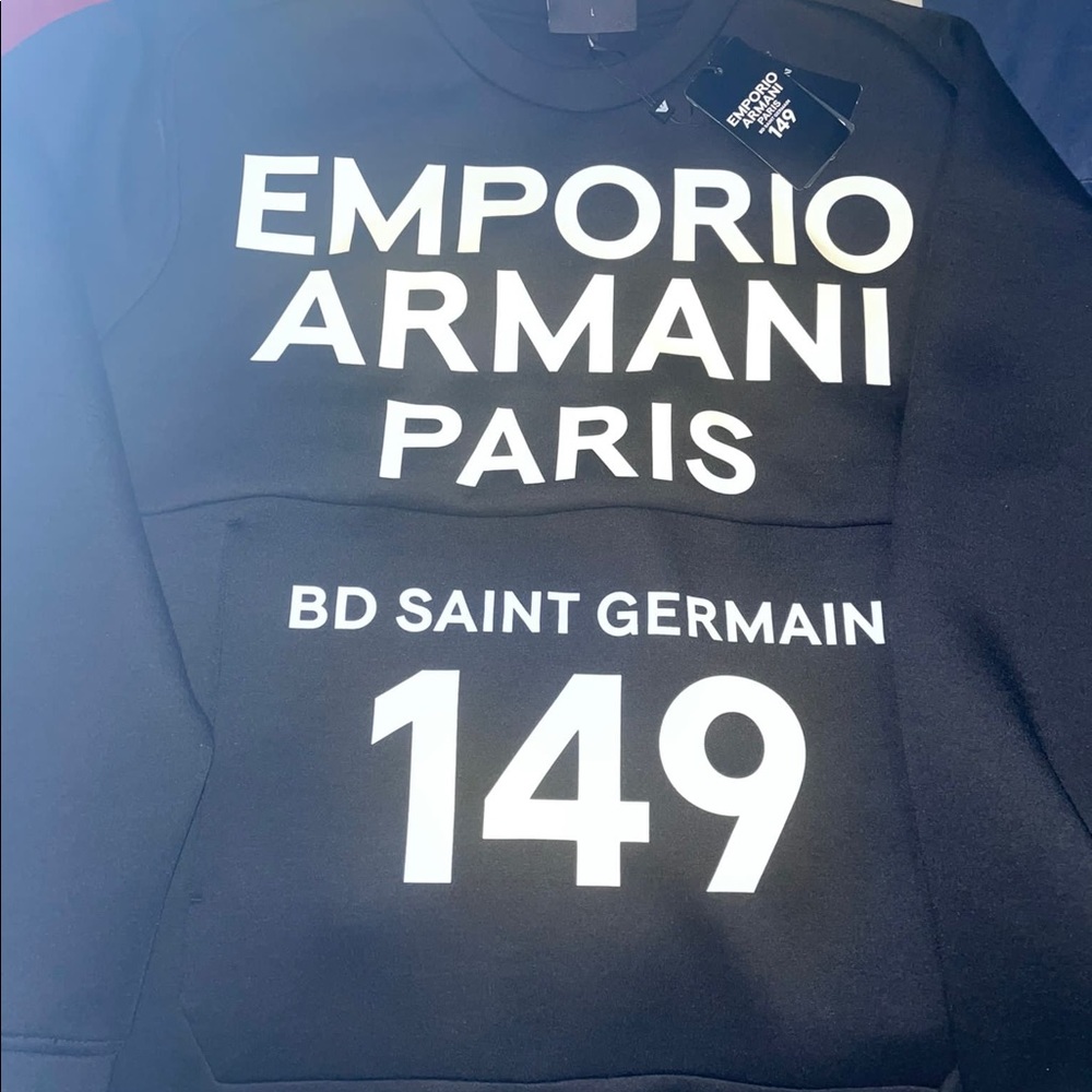 Emporio Armani sweater NWT size large.